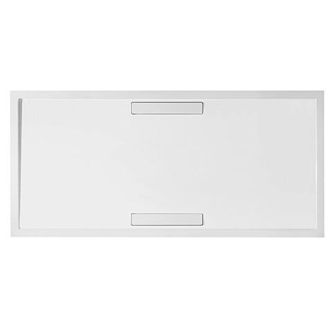 Villeroy Boch Squaro Shower Udq10sqr2v01 180x90x1 8cm Quaryl White Cover Bracket