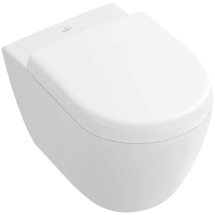 shit Aan boord Extra Villeroy & Boch Washdown WC Compact, rimless Subway 2.0 5606R001 355 x 480  mm White Alpin DirectFlush