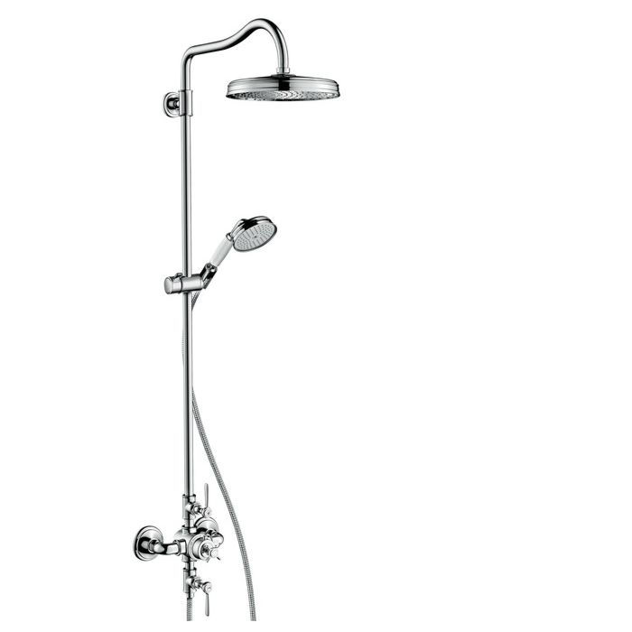 Hansgrohe Axor Montreux 16572000 Chrome, With Thermostat, 1jet Overhead Shower 