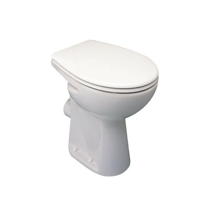 Ideal Stand Tiefspül K803801 white, raised, horizontal outlet