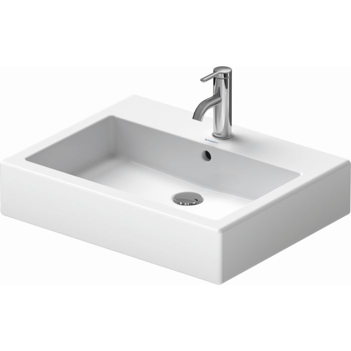 Duravit Vero overflow washstand 60 0454600000 cm, and 47 x white, with hole tap
