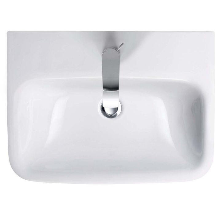 tap DuraStyle 60 overflow x and with 2319600000 44 white, hole cm, washstand Duravit
