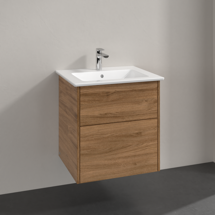 600mm Wall Hung Bathroom Vanity Units Sink Wood Cabinet Storage