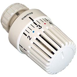 Oventrop tête thermostatique capteur de liquide Uni LM 1.616.100, M38x1.5,  adapté pour Mégès, blanc