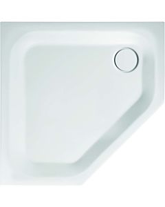 Bette BetteCaro shower tray 7189-434AR 90x90x3.5cm, anti-slip, ebano