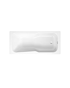 Bette BetteSet Badewanne mit Duschzone 3060000 170 x 75 x 38 cm, weiss