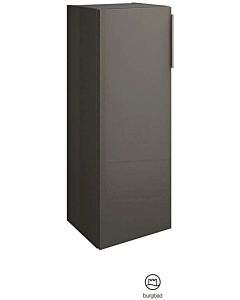 Burgbad Eqio height cabinet UH3525LF2010 35 x 96 x 32 cm, gray high gloss, 2000 door, left