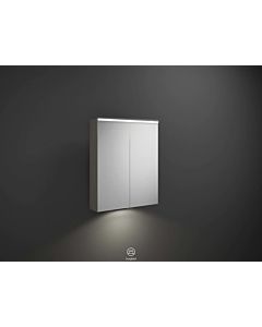 Burgbad Eqio mirror cabinet SPGT065F2010 65 x 80 x 17 cm, gray high gloss
