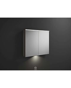 Burgbad Eqio mirror cabinet SPGT090F2010 90 x 80 x 17 cm, gray high gloss