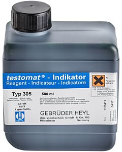 BWT indicator solution 11985 500 ml, colour change at 1930 ,5 °dH