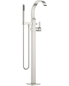 Dornbracht Cyo single-lever bath mixer 25863811-06 free-standing, with standpipe, hose shower set, matt platinum