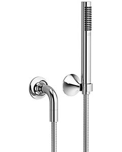 Dornbracht Vaia Dornbracht hose set 27808809-06 single escutcheons, with hand shower, matt platinum