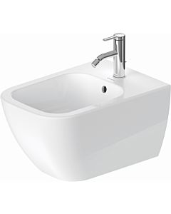 Duravit Happy D.2 mur Bidet 22581500001 blanc, mirroir, avec trop-plein, 1 trou de bite