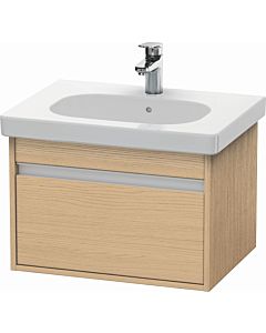 Duravit Ketho Waschtisch-Unterschrank KT667003030 60 x 45,5 cm, Eiche natur, 1 Auszug, wandhängend