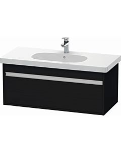 Duravit Ketho Waschtisch-Unterschrank KT666801616 100 x 45,5 cm, Eiche schwarz, 1 Auszug, wandhängend