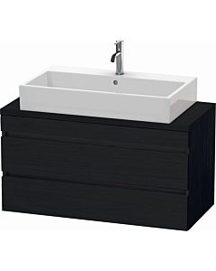 Duravit DuraStyle vasque DS530901616 100 x 47,8 cm, chêne noir, pour console, 2 tiroirs