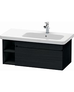 Duravit DuraStyle vanity unit DS639601616 93 x 44.8 cm, basin on the right, black oak, 2000 pull-out