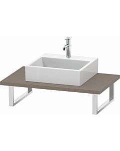 Duravit L-Cube console LC106C07575 thickness 3 cm, linen, for Aufsatzbecken , variable