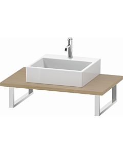 Duravit L-Cube console LC106C07171 thickness 3 cm, mediterane oak, for Aufsatzbecken , variable