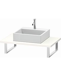 Duravit L-Cube console LC106C02222 thickness 3 cm, white high gloss, for Aufsatzbecken , variable