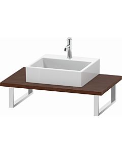 Duravit L-Cube console LC106C01313 thickness 3 cm, american walnut, for Aufsatzbecken , variable