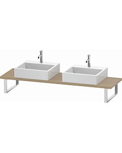 Duravit L-Cube console LC105C07171 thickness 3 cm, mediterane oak, for Aufsatzbecken , variable