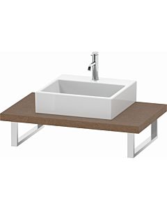 Duravit L-Cube console LC102C01111 thickness 4.5 cm, cashmere oak, for Aufsatzbecken , variable