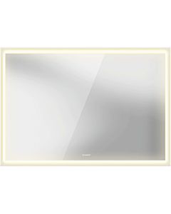 Duravit L-Cube Lichtspiegel LC7382000000100 100 x 70 x 6,7 cm, 32 W, mit Spiegelheizung, 19 W, LED