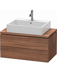 Duravit L-Cube vanity unit LC580707979 82 x 47.7 cm, natural walnut, for console, 2 drawers