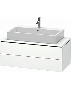 L-Cube Duravit vasque LC580901818 102 x 47,7 cm, blanc mat, pour console, 2 tiroirs