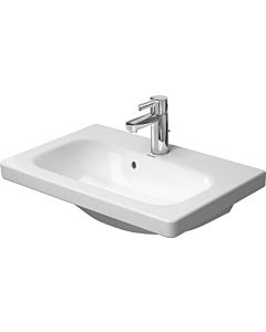 Duravit DuraStyle furniture washbasin 2337630000 Compact, 63x40cm, white, with overflow, 2000 tap hole