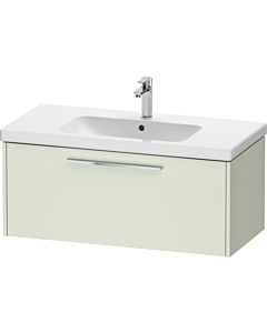 Duravit D-Code meuble sous-vasque DC4668010HH0000 poignée chromé, vert pâle mat, suspendu, coulissant 2000 , 984x400x460 mm