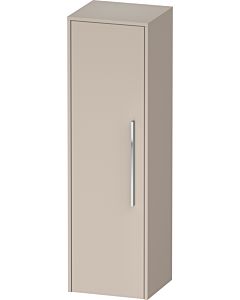 Duravit D-Code Halbhochschrank DC1338L10910000 Griff Chrom, Taupe Matt, 400x1320x36 mm