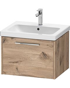 Duravit D-Code meuble sous-vasque DC4665010550000 poignée chromé, chêne marbre, suspendu, coulissant 2000 , 584x400x460 mm