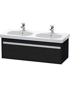 Duravit Ketho Waschtisch-Unterschrank KT666901616 115 x 45,5 cm, Eiche schwarz, 1 Auszug, wandhängend