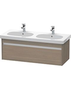 Duravit Ketho Waschtisch-Unterschrank KT666903535 115 x 45,5 cm, Eiche terra, 1 Auszug, wandhängend