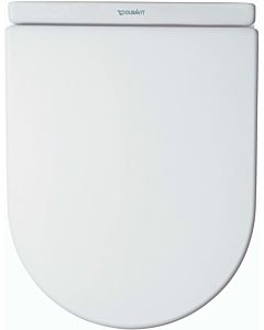 Duravit Starck 3 WC-Sitz 0063890000 weiss, Scharniere Edelstahl, Absenkautomatik