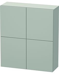 Duravit L-Cube Halbhochschrank LC116700707 70x24,3x80cm, 2 Türen, betongrau matt