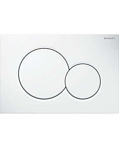 Geberit Sigma 01 Betätigungsplatte 115770115 weiss, für 2-Mengen-Spülung