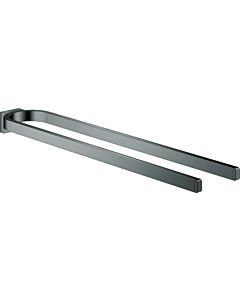 Grohe Selection towel rail 41059A00 40 cm, 2-armed, not swiveling, hard graphite