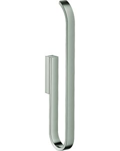 Grohe Selection spare paper holder 41067AL0 brushed hard graphite, wall mounting, concealed fastening