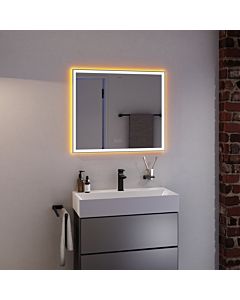 hansgrohe Xarita E mirror 54987700 with capacitive touch sensor, 800 x 700 x 50 mm, white matt