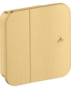 hansgrohe Axor One Fertigmontageset 45771250 Unterputz-Absperrventil, 1 Verbraucher, brushed gold optic