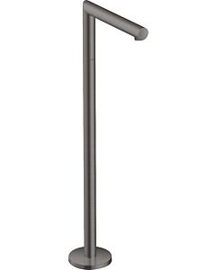 hansgrohe Axor Uno Finishing set 45412340 Bath spout floor-standing, straight, projection 226mm, brushed black chrome