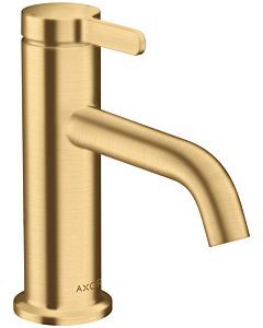 hansgrohe Axor One Waschtischarmatur 48001250 Ausladung 130mm, unverschließbare Ablaufgarnitur, brushed gold optic