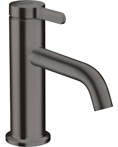 hansgrohe Axor One Waschtischarmatur 48001340 Ausladung 130mm, unverschließbare Ablaufgarnitur, brushed black chrome