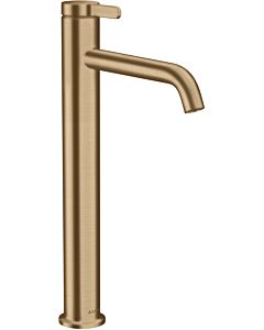 hansgrohe Axor One Waschtischarmatur 48002140 Ausladung 180mm, unverschließbare Ablaufgarnitur, brushed bronze