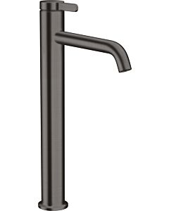 hansgrohe Axor One Waschtischarmatur 48002340 Ausladung 180mm, unverschließbare Ablaufgarnitur, brushed black chrome