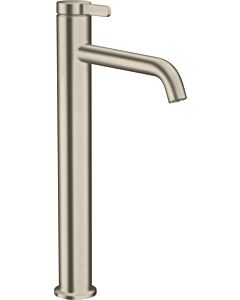 hansgrohe Axor One Waschtischarmatur 48002820 Ausladung 180mm, unverschließbare Ablaufgarnitur, brushed nickel