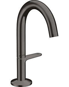 hansgrohe Axor One Wash basin mixer 48010340 projection 122mm, with push-open waste set, brushed black chrome